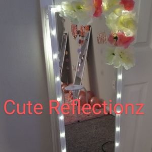 Mirrors decorated